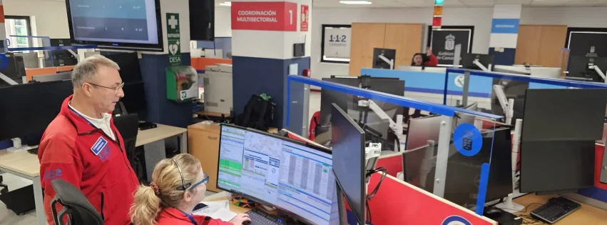 Sala emergencias 112 Canarias