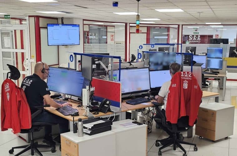 Sala operativa 112 Canarias 2