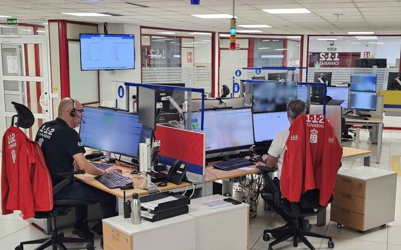 Sala operativa 112 Canarias 2