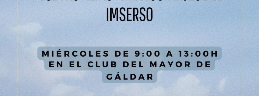 Se abre el plazo para presentar las nuevas acreditaciones del IMSERSO(2) Se abre el plazo para presentar las nuevas acreditaciones del IMSERSO(2)