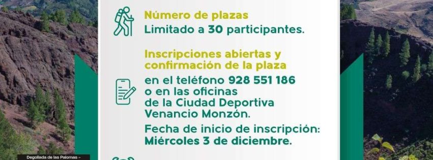 Senderismo diciembre 2025