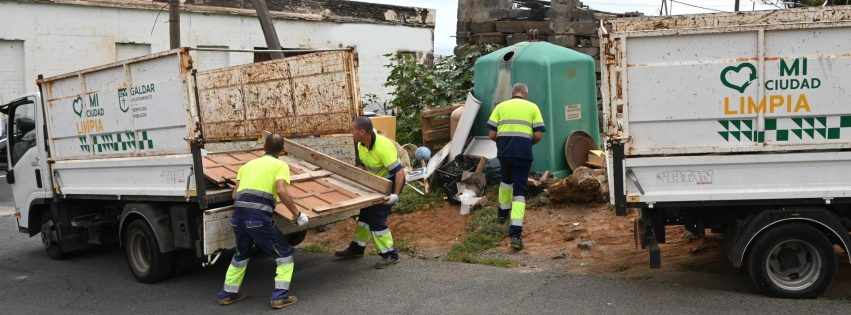 Servicio de recogida de trastos en Gáldar