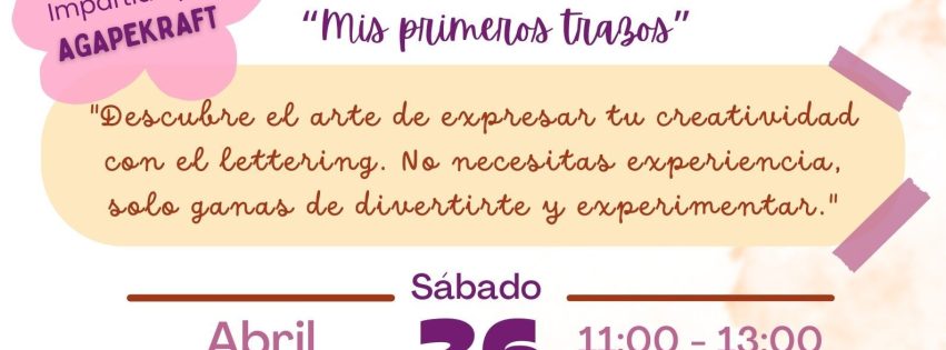 Taller de iniciación al lettering