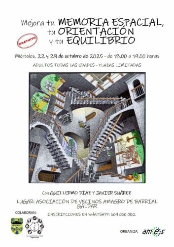 Taller Mejora Tu Memoria Espacial