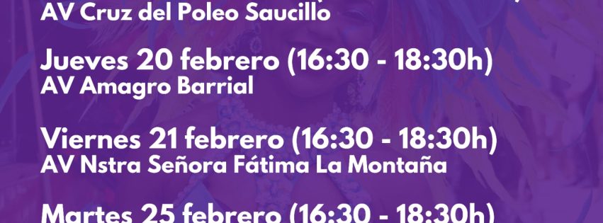 Talleres de Carnaval de la Concejalía de Juventud Talleres de Carnaval de la Concejalía de Juventud