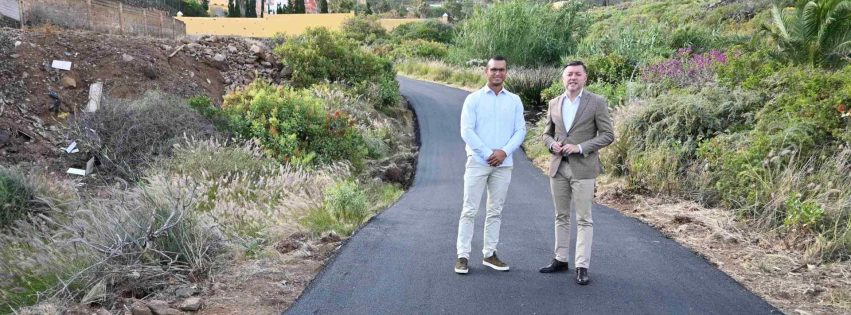 Teodoro Sosa y Eleazar Rodríguez en el Camino de San Marcos