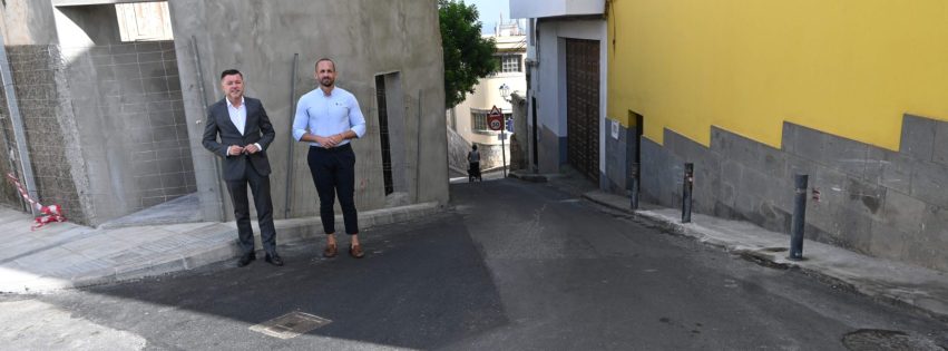 Teodoro Sosa y Julio Mateo en la Bajada de El Agujero 1