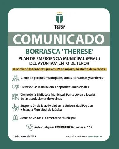 Teror Comunicado Borrasca