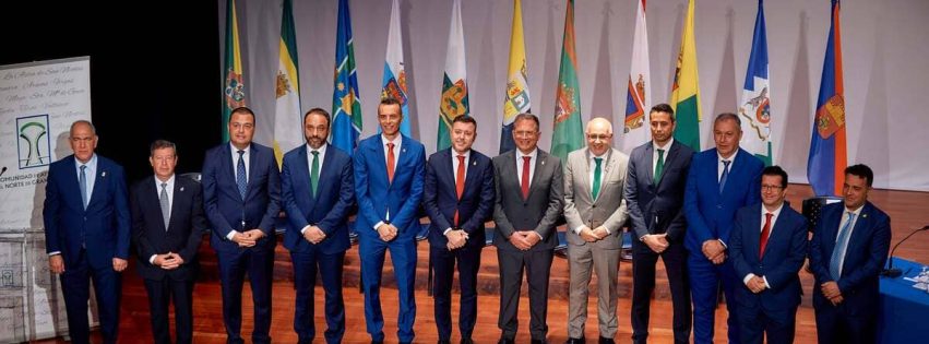 Toma de posesion de los nuevos cargos de la Mancomunidad del Norte