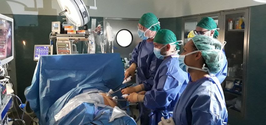 Tx renal de vivo- extracción riñón por laparoscopia (1)