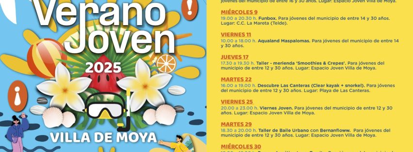 VERANO JOVEN MOYA