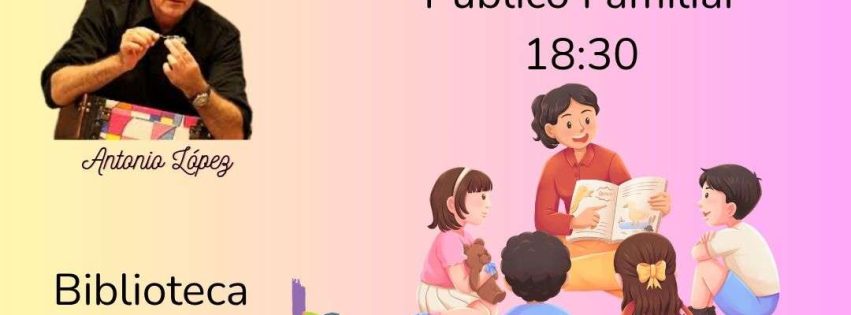 Valleseco acoge una sesión de cuentacuentos familiar con Antonio López