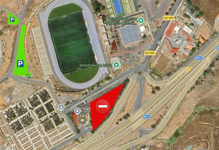 Vista Aáerea Aparcamiento Tanatorio