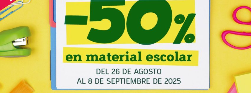 Vuelta al cole Hiperdino