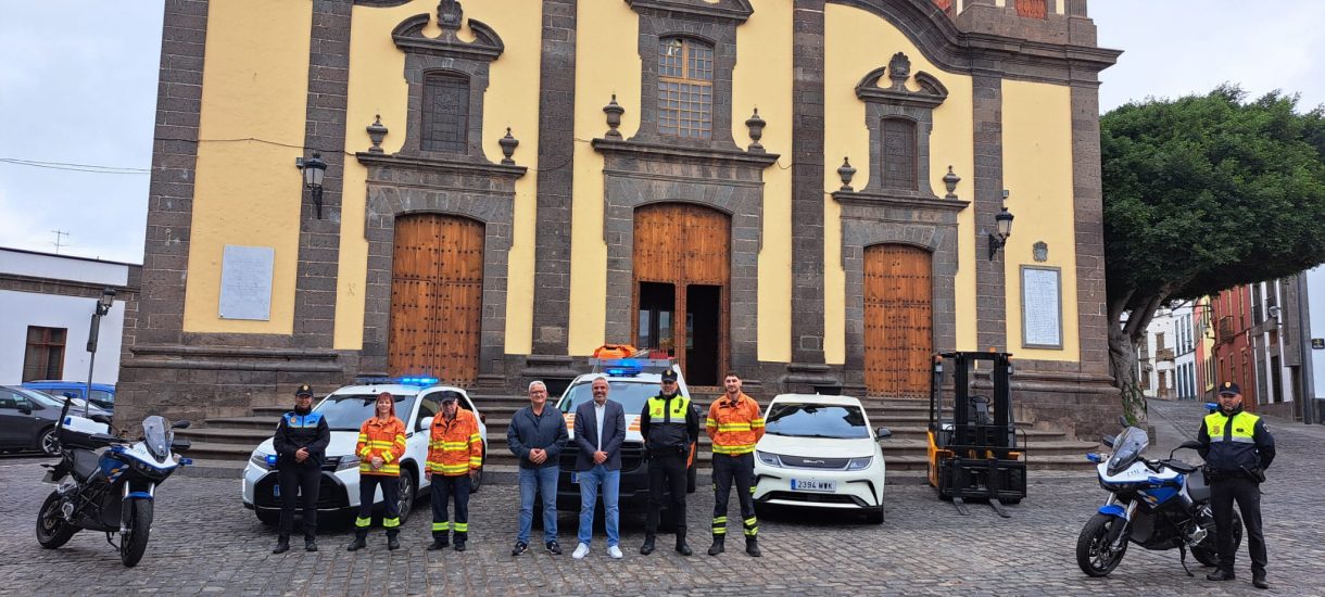 presentación de los vehiculos